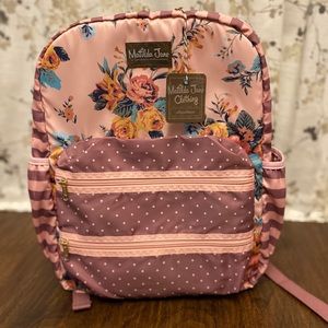 MATILDA JANE Backpack Pink Floral New !!
